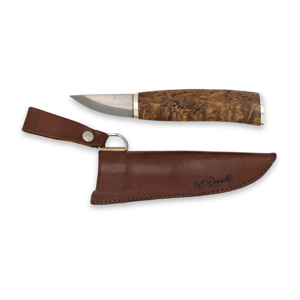 Couteau Bear Claw UHC virole en argent, Rénové #28