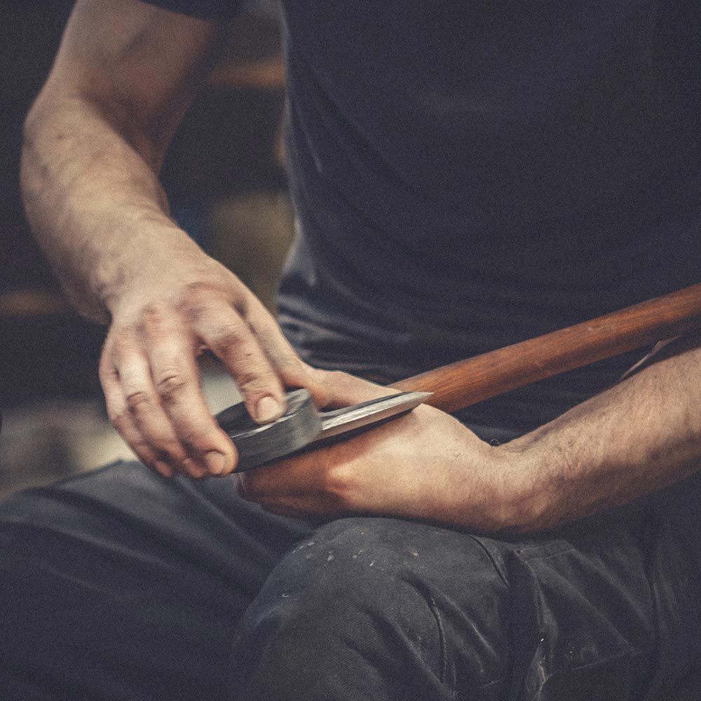 Sharpening stone, round