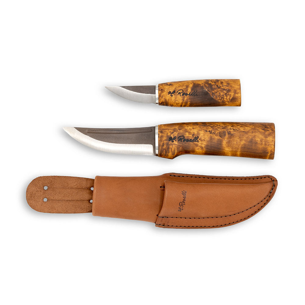 Couteaux Hunting et Grandmother, gaine combiné