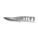 Couteau Hunting soie pleine, lame en acier carbone