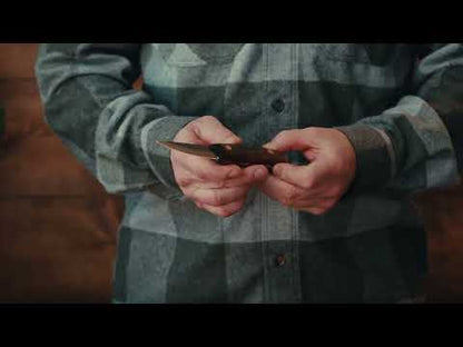  Couteau Carpenter, soie pleine